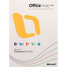 Microsoft OfficeMac 2008 Special Media Edition Upgrade, part FWA-00029