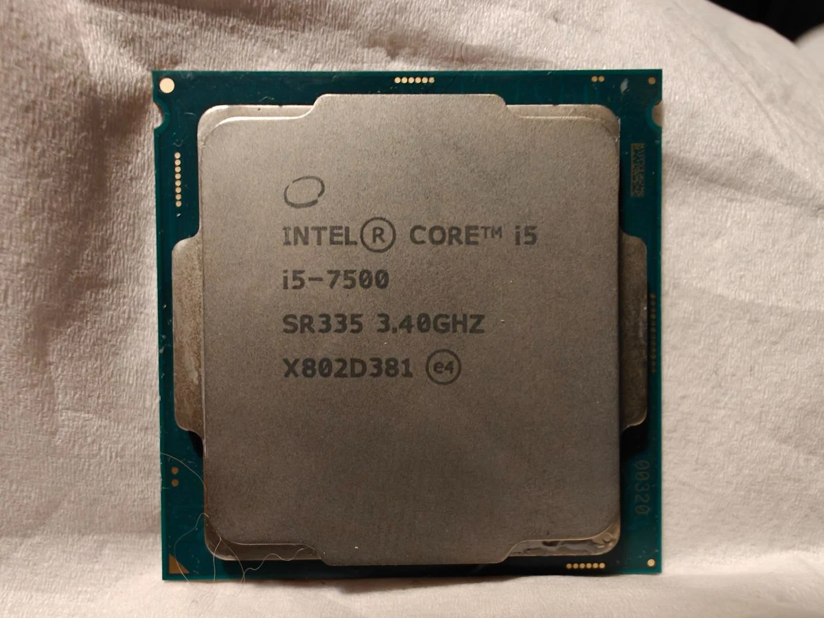 Processeur Intel Core I5-7500 – 3,4 GHz – 4 Cœurs – SR335 – Occasion