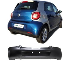 Smart Forfour 453 Stoßstange Hinten Grundiert mit Abdeckung Zughacken Bj.14-