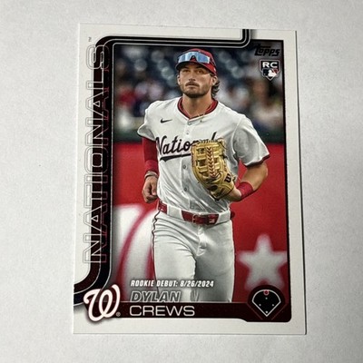 2025 Topps Update Super Box Companion Card Dylan Crews RC Nationals #CC3-12