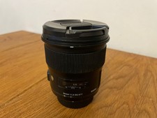 SIGMA 24mm F/1.4 DG HSM | Art Lens for Nikon F-Mount (F1.4 Prime)