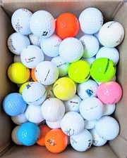 100 Assorted Brand Golf Balls Shag - Range - Practice - Hit Away FREE SHIPPING