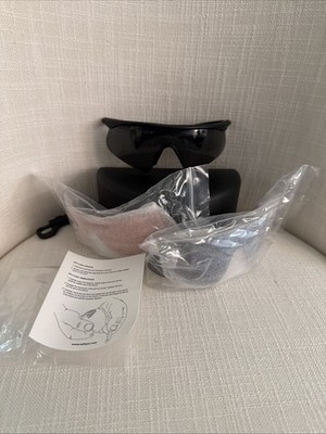 Wiley X PT-1 Sunglasses Matte Black Frame w/ Smoke Gray/ Reflect Gray/light Rust