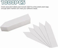 1000Pcs Plant Labels Plant Name Tags Nursery Pot Marker Garden Stake 4" X 4/5"
