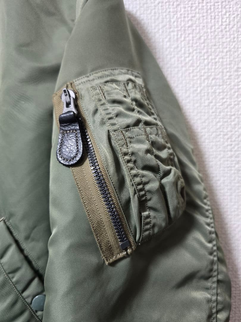 Buzz Rickson's MA-1 Reversible Flight Jacket Thic… - image 2