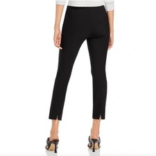 Vince Women's Stitch Front Seam Ponte Legging Pants Cropped Black Size Small