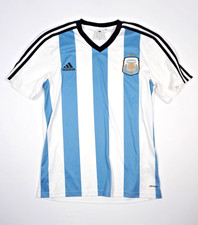 Adidas Argentina Soccer Football Jersey Shirt Medium Mens 2013 2014 Home