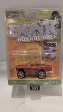 Jada Toys Donk Box Bubble 1968 Chevy Impala 164 Orange Unopened Jada Toys Donk Box Bubble 1968 Chevy Impala 164 Orange Unopened