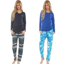Women's Pyjamas Set Long Sleeve Printing Pjs Loungewear Nightwear Sleepwear Set