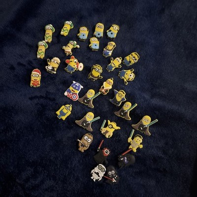 Minions/Despicable Me Themed Shoe Charms for Crocs Shoes -Set of 30ish Star Wars