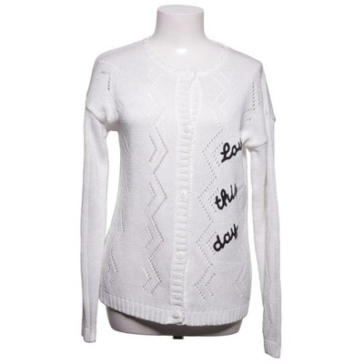 Milly, Strickjacke, Damen, Größe: 0XL, Weiß, Acryl/Baumwolle, Musterstrick #gJv