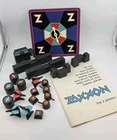 Vintage Zaxxon Board Game Milton Bradley Sega 1980s Game Pieces