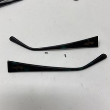 MAUI JIM PIKAKE MJ 290-15E GREEN BROWM MARBLE TEMPLE ARM PARTS WITH SCREWS EV26