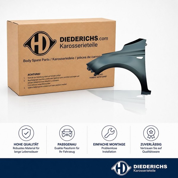 KotflÜGel Links Diederichs 6806107 FÜR Hyundai Fender SeitenflÜGel-image