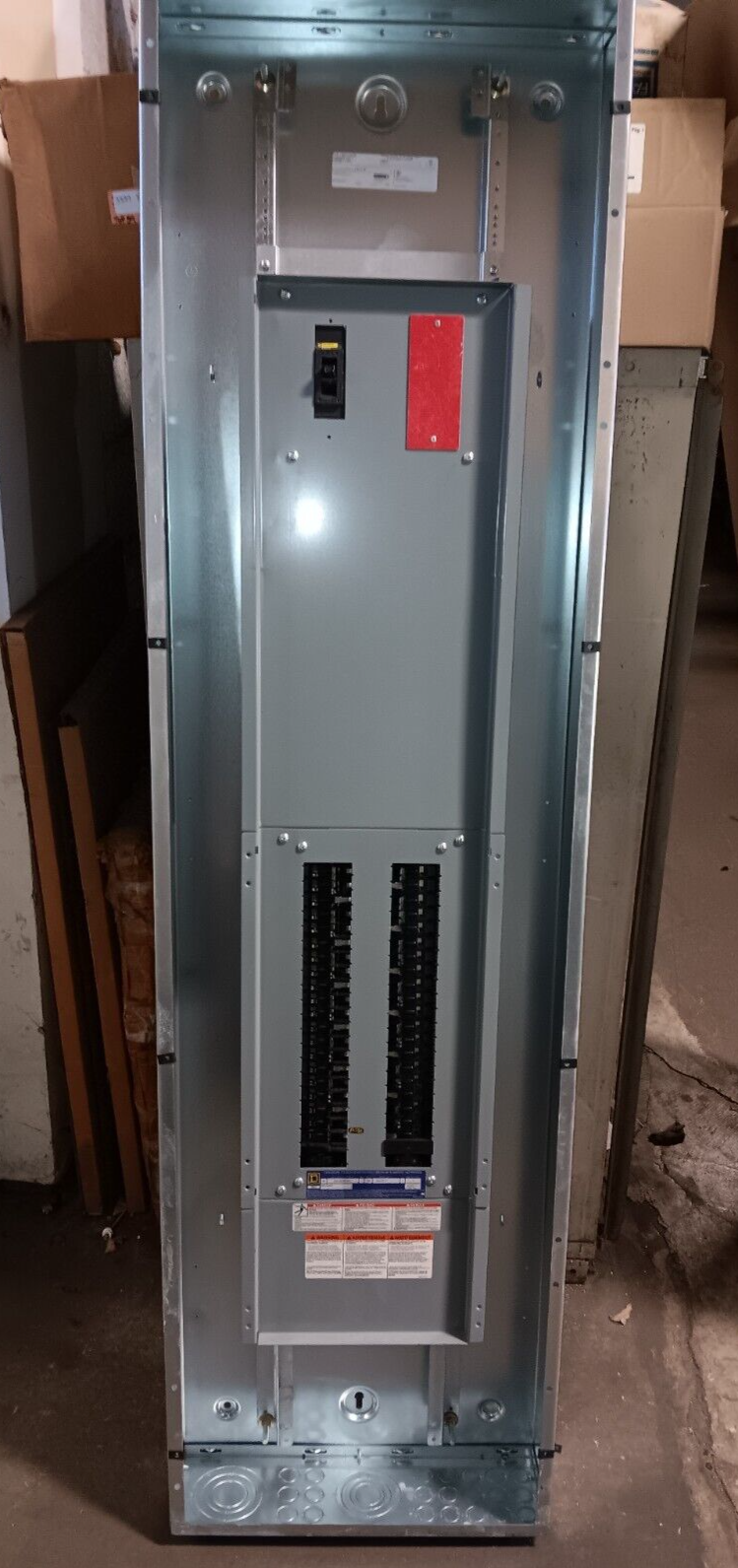 NEW SQUARE D 400 AMP MAIN BREAKER NQ PANEL 42 CIRC 208Y/120V 3Ø 4W