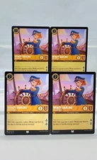 Disney Lorcana Wendy Darling - Talented Sailor 23/204 4 Cards Playset Into the I
