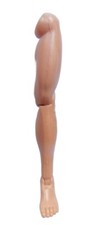 1977 SPACE 1999 palitoy 8" mego scifi figure - ALIEN CARTER ZANTOR - LEFT LEG sf