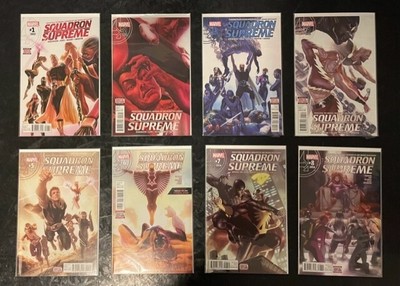Squadron Supreme (2016) Marvel Comics 4th Series.  Issues 1-8