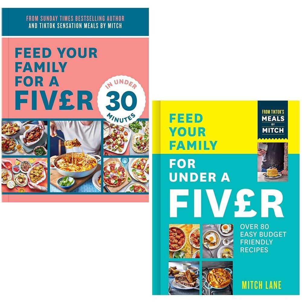 Feed Your Family for Under Fiver Collection 2 Books Set by Mitch Lane Paperback - Image 3