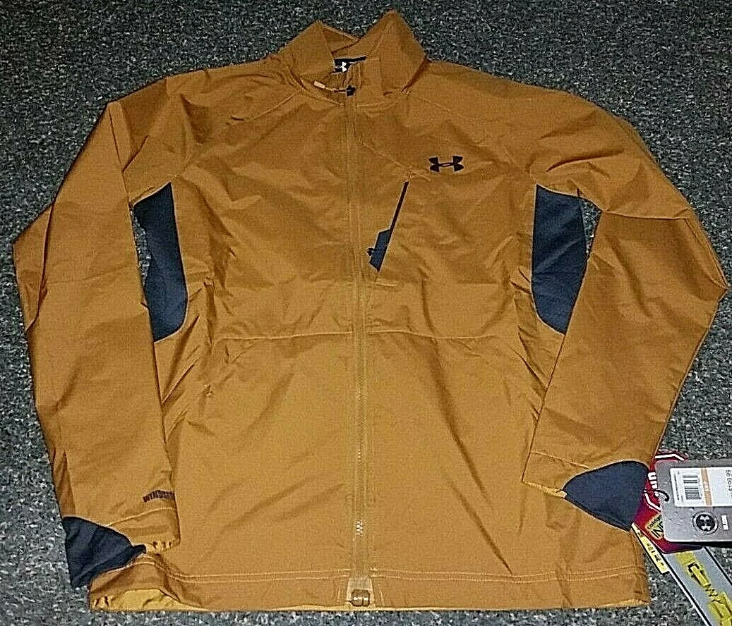 NWT $199 Mens Under Armour Cold Gear STORM 2 Water Wind Resistant Jacket Small S