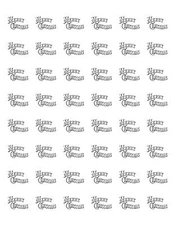 48 MERRY CHRISTMAS ENVELOPE SEALS LABELS STICKERS 1.2" ROUND