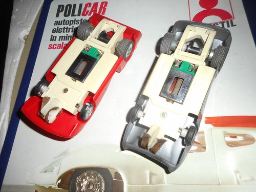 POLICAR POLISTIL PISTA 1/32 MOD. A1 COMPLETA E FUNZIONANTE RARA BUONA OTTIMA - Foto 8 di 10