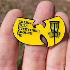 Disc Golf Pin - Perfect Bag accessory. Fun, Detailed graphics. Top shelf Pin