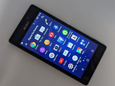Sony Xperia M2 Aqua Black 8GB Android Smartphone LTE 4G D2303  