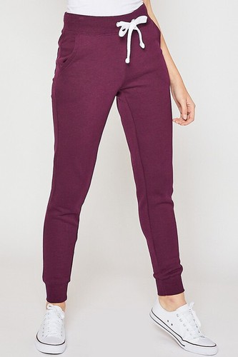 Reflex Women's French Terry Jogger Sweatpants Workout Gym Lounge Cotton Knit - Picture 30 of 31