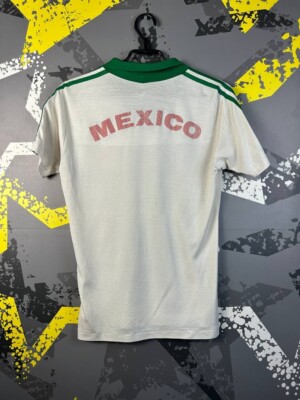 Mexico RARE Vintage Jersey Away football shirt 1986 Adidas Mexico RARE Vintage Jersey Away football shirt 1986 Adidas