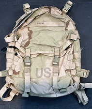 USGI MOLLE II Assault Pack Desert Camouflage DCU