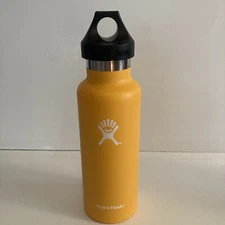 Hydro Flask 18 Oz Insulated Water Bottle -Standard Mouth Orange