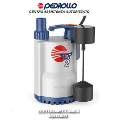 Elektro Pumpe unter Wasser Top 2 GM HP 0,5 Volt 220 Pedrollo Floater Arrettrato