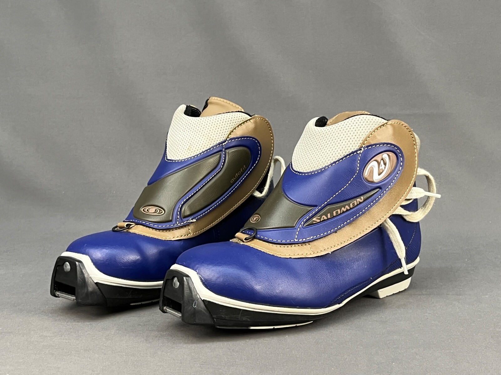 SALOMON Scarponi da sci cross country bambini profilo SNS Taglia USA 5 EUR 36 blu (30)