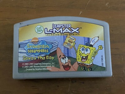 LEAPFROF LEAPSTER L-MAX SPONGEBOB SQUAREPANTS SAVES THE DAY