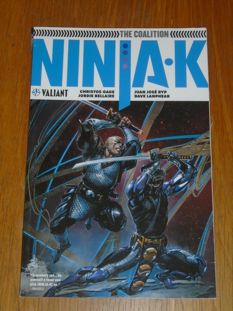 Ninja-k Coalition Vol 2 Valiant Christos Gage Ryp (Paperback)> 9781682152812