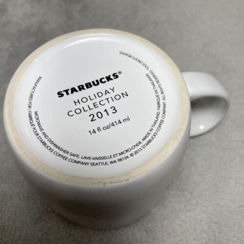 Starbucks Holiday Collection 2013 Coffee Mug Cup - 14 oz | eBay