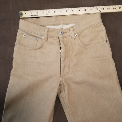 HELMUT LANG CLASSIC RAW DENIM PANTS ITALIAN CUT MADE IN ITALY