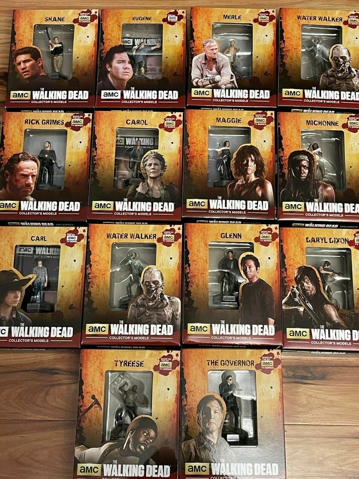 Figurine Eaglemoss The Walking Dead - Rick Grimes Avec Colt, Résine, Occasion