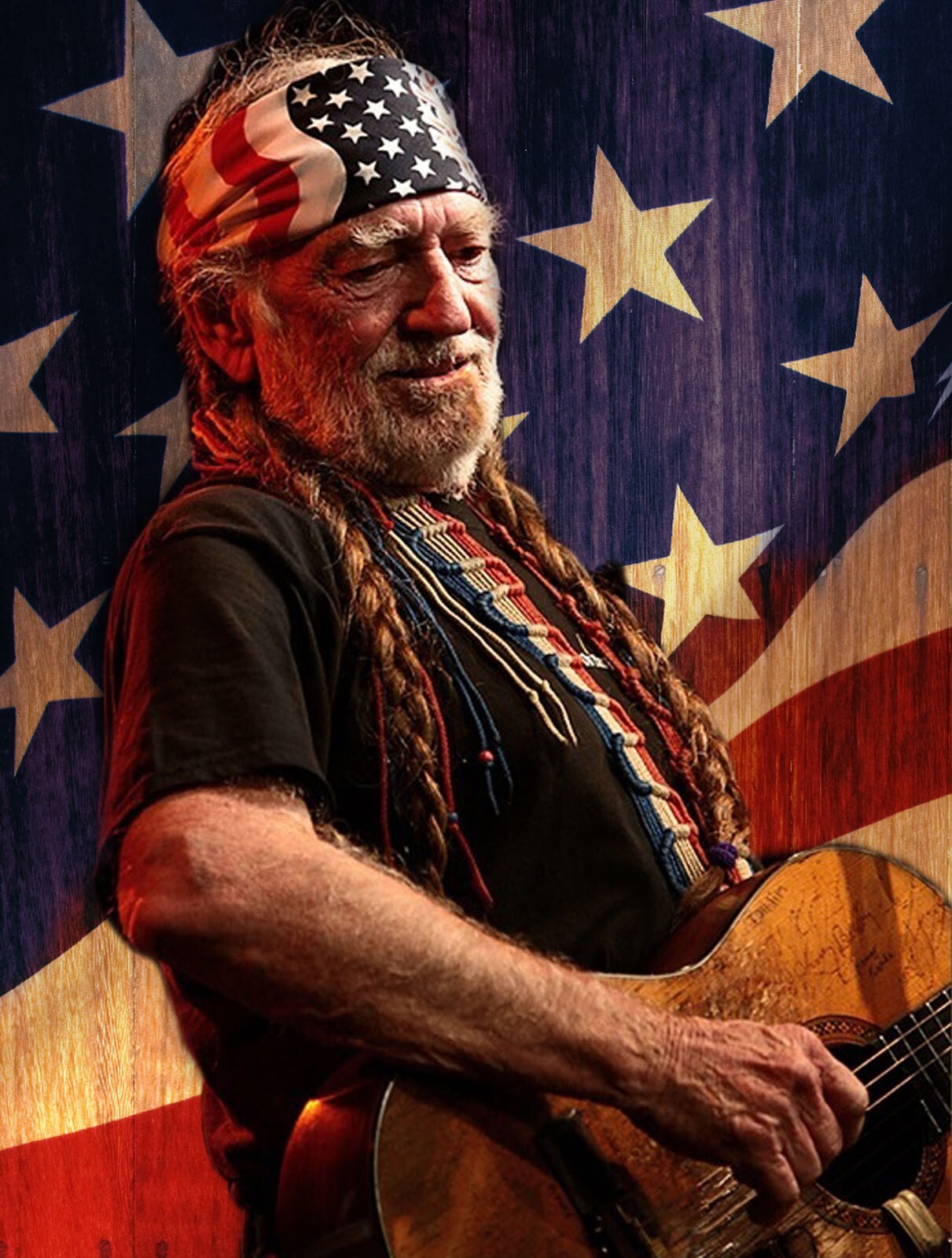 Willie Nelson Song 8x10 Picture Celebrity Print