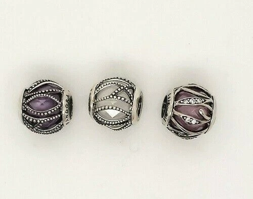 Pandora Radiance mulitple colors 925 791968acz cz 791969pcz many slide Charm NEW