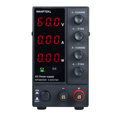 WANPTEK NPS605W 0-60V 0-5A Switching Spannung Strom Geregelt Doppelausgang O3K0