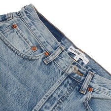 Re/Done NWD Denim Jeans Size 26 US Extreme Wide Leg in Blue 100 Cotton