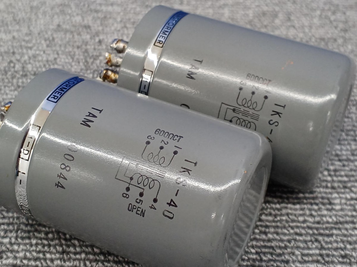 TAMURA TKS-50 Input Transformer Pair Very Good from JP | eBay