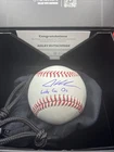 Adley Rutschman Signed Baseball “Let’s Go O’s” Inscription Fanatics Under Wraps