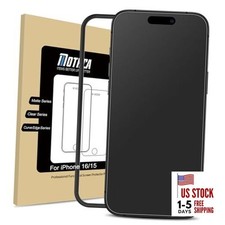 Matte Glass Screen Protector for iPhone 16 / iPhone 15 6.1 inch Anti-Glare