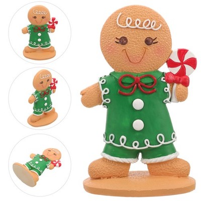 Lebkuchenmännchen Deko -Mann -Dekoration Lebkuchenmann-Weihnachtsdekoration