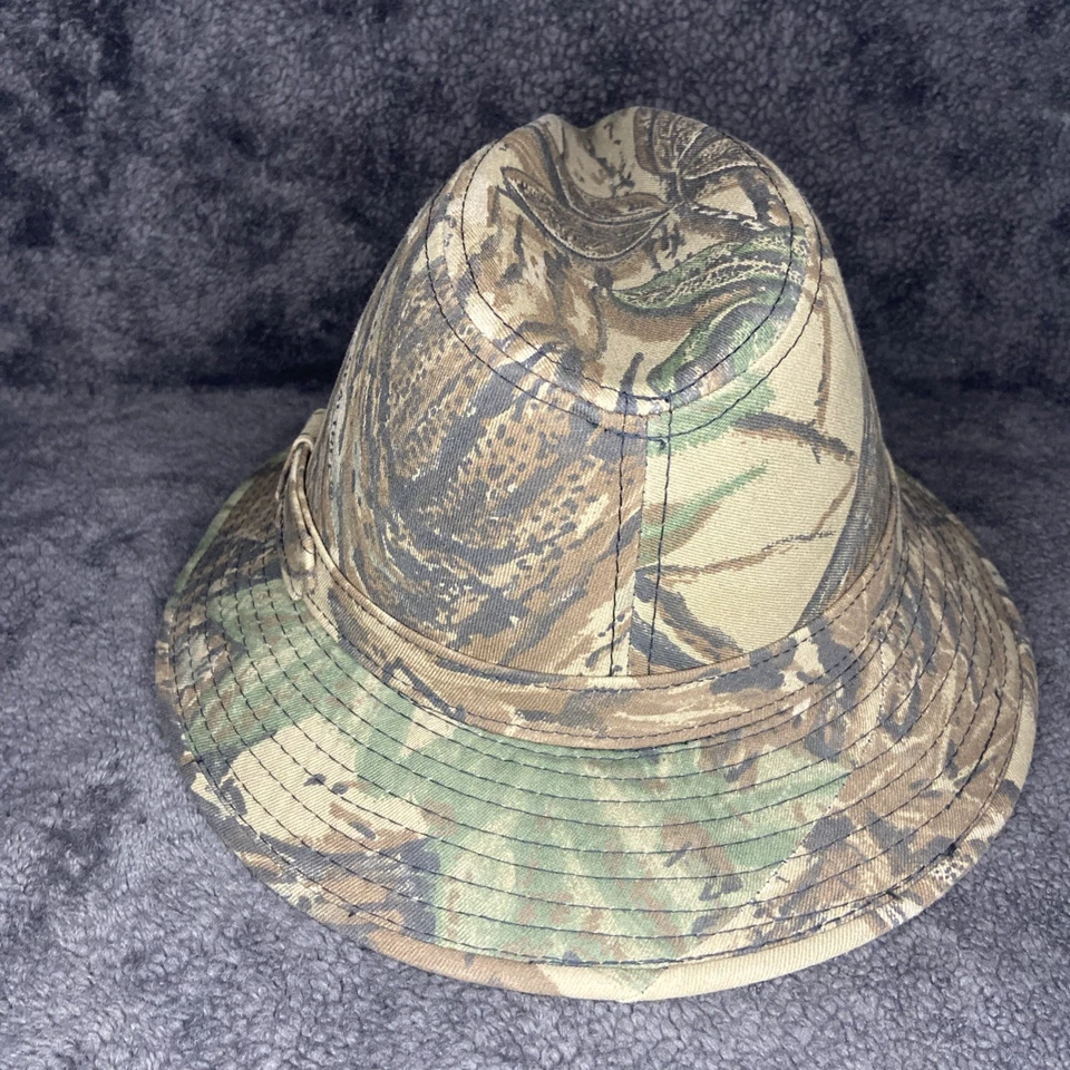 Outdoor Cap Company Men's Real Tree Advantage Camo Fedora Hat Hunting Trapper MD - Image 3 of 4