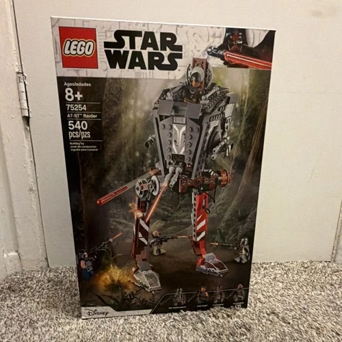 LEGO Star Wars AT-ST Raider 75254 The Mandalorian Complete Set Box 540 Pieces