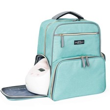 MOMIGO Breast Pump Backpack Diaper Bag - Multi-Function Mommy Outdoor Working...
